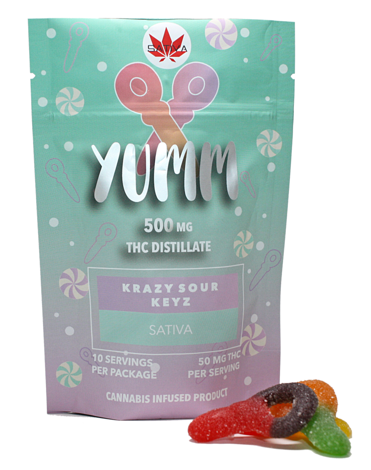 Yumm Krazy Sour Key