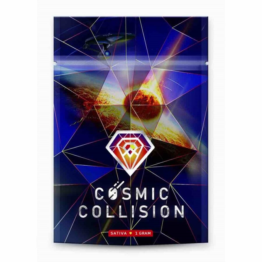 "Premium Diamond Shatter" - Cosmic Collision
