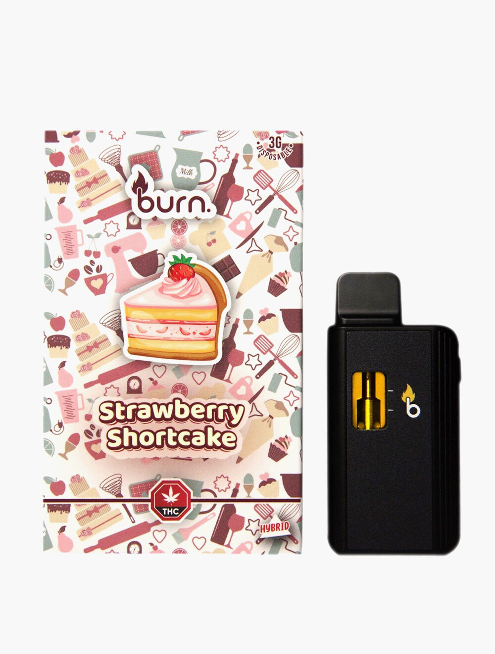 strawberry vape pen burn