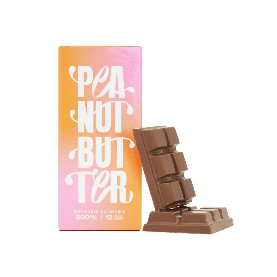 "Premium" Peanut Butter Chocolate Bar _ 600mgTHC