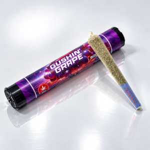 " Grape Gushers " = 1-Gram Infused Pre-roll ( INDICA )