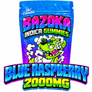 Bazooka – Blue Raspberry 2000MG
