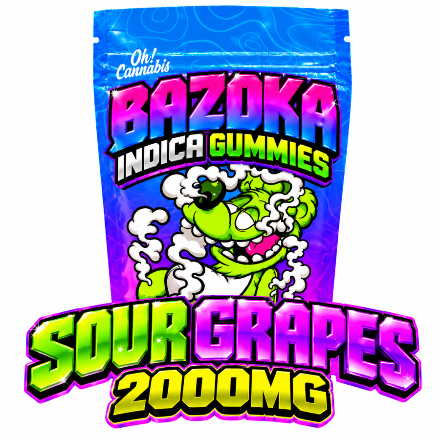 Bazooka – Sour Grapes 2000MG