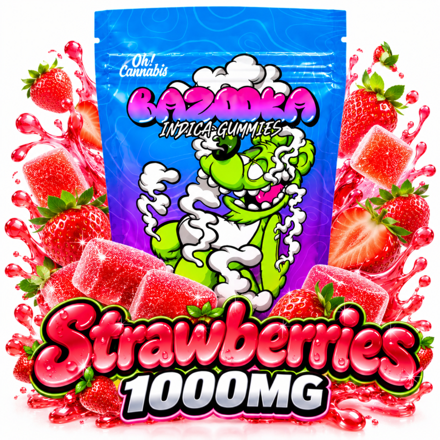 Bazooka – Strawberries 1000MG
