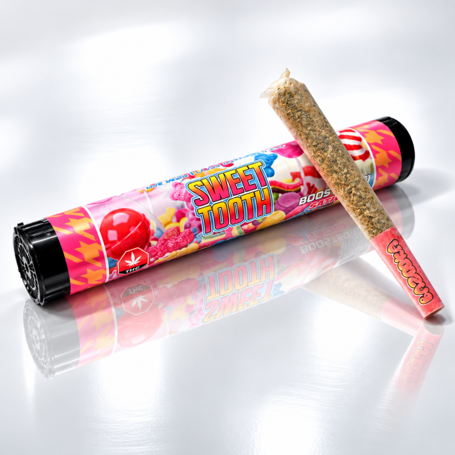 " Sweet Tooth " = 1-Gram Infused Pre-roll ( SATIVA )