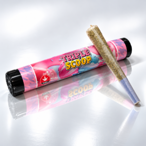 " Triple Scoop " = 1-Gram Infused Pre-roll ( INDICA )